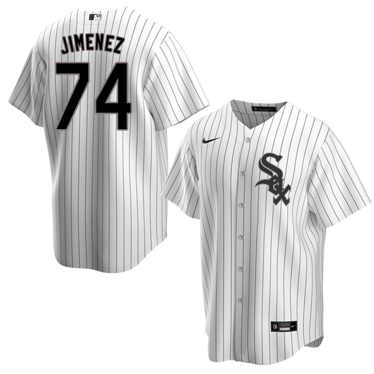 Nike Men #74 Eloy Jimenez Chicago White Sox Baseball Jerseys Sale-Pinstripe